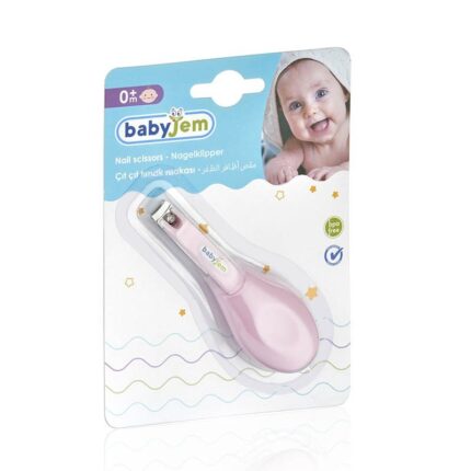 Baby Jem Ноктарица за бебе со широка ергономска рачка, розова – слика 2