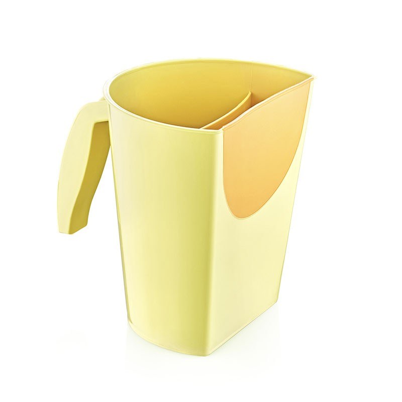 Baby Jem Rinse cup with silicone rim for hair washing, yellow Baby Jem Rinse cup with silicone rim for hair washing, yellow
