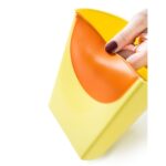 Baby Jem Rinse cup with silicone rim for hair washing, yellow – image 2
