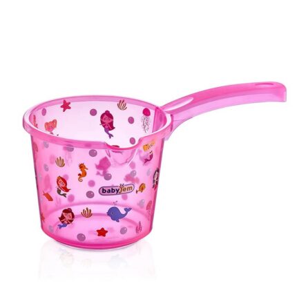 Baby Jem Сад за полевање при бањање со рипчиња, розов