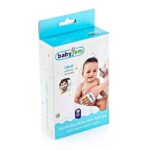 Baby Jem Сунѓер за бањање бебе со еластичен појас за рака, жолт – слика 4