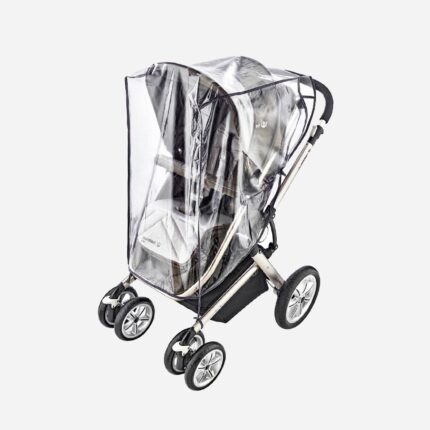 Baby Jem Навлака за дожд за количка, без фталати, проѕирна