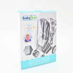 Baby Jem Навлака за дожд за количка, без фталати, проѕирна – слика 2