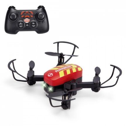 Dickie Toys Пожарникарски дрон на далечинско Fire Drone, 12 cm