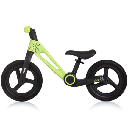 Chipolino Склоплив балансен велосипед Fold X, 12 инчи, зелен – слика 2