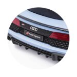 Chipolino Makinë me bateri për fëmijë Audi R8 Spyder 12 V me telekomandë, argjendtë-blu – foto 6