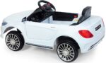 Chipolino Детска кола на акумулатор Spider 12 V со далечински, бела – слика 2