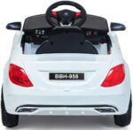 Chipolino Детска кола на акумулатор Spider 12 V со далечински, бела – слика 3