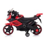 Chipolino Детски мотор на акумулатор Moto Cross 6 V со помошни тркала, црвен – слика 2