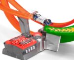 Hot Wheels Action Power Shift Raceway track with loop and 5 cars – image 4