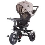 Chipolino Arena 360 tricycle with rotating seat and canopy, Latte (beige)