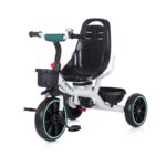 Chipolino Трицикл Jetro 360 со тенда и ротирачко седиште, Aloe (петролеј зелена) – слика 2