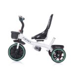 Chipolino Трицикл Jetro 360 со тенда и ротирачко седиште, Aloe (петролеј зелена) – слика 3