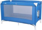 FreeON Преносно креветче Love 120 x 60 cm, сино со мотив на зајче