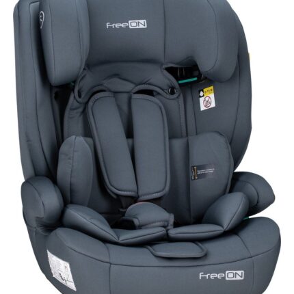 FreeON Автоседиште Uran i-Size 76–150 cm, сиво – слика 2