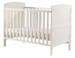 FreeON Дрвено креветче за бебе Lory 120 x 60 cm, бело – слика 2