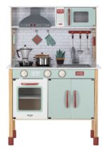 Free2Play Дрвена детска кујна Mini Chef со светла, звуци и додатоци