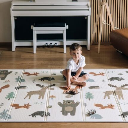 FreeON Преклопна двострана подлога за играње Magic Friends, 200 x 150 cm – слика 2