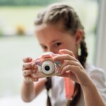 Free2Play Kiddigit Детски фотоапарат со селфи камера, еднорог, розов – слика 5