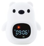 FreeON Llambë nate silikoni ariush me orë dixhitale dhe alarm