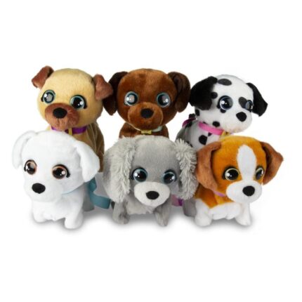 IMC Toys Club Petz Mini Walkiez Плишано кученце што оди, на поводник (асортиман)
