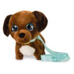 IMC Toys Club Petz Mini Walkiez Плишано кученце што оди, на поводник (асортиман) – слика 3