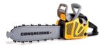 Power Tools kids' chainsaw with sound and light, yellow-gray