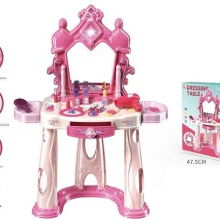 Детска тоалетна масичка Dressing Table со огледало, светло и музика