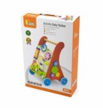 Viga Дрвена проодувалка со активности Activity Baby Walker, 45,5 x 32 x 34 cm – слика 3