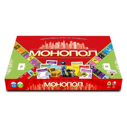 Herbi Друштвена игра Монопол – игра за трговија, за 2–6 играчи