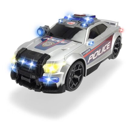 Dickie Toys Полициски автомобил Street Force со светла и сирени – слика 2