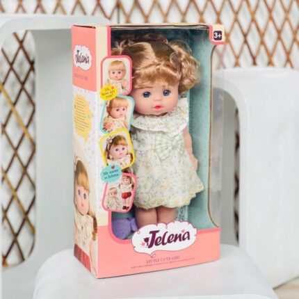 Кукла Jelena 30 cm со руса коса, во кутија, разни модели