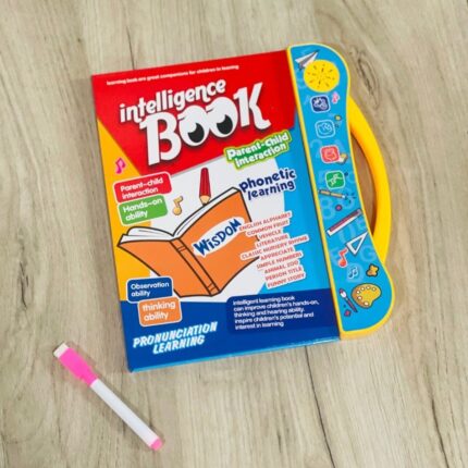 Звучна едукативна книга Study Book со маркер, на англиски јазик – слика 2
