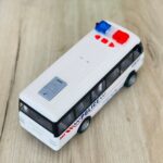Полициски автобус SWAT со светла и звуци, фрикционен погон – слика 5