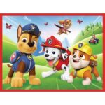 Trefl Сложувалка 2 во 1 и мемо игра Paw Patrol Pups in Action – слика 2