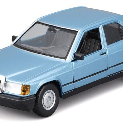 Bburago Mercedes-Benz 190E 1987 метален модел 1:24 – слика 2