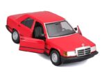 Bburago Mercedes-Benz 190E 1987 метален модел 1:24 – слика 5