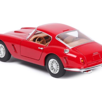 Bburago Ferrari 250 GT Berlinetta Passo Corto метален модел 1:24, црвен – слика 2
