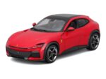 Bburago Ferrari Purosangue метален модел 1:24, црвен