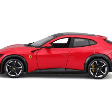 Bburago Ferrari Purosangue метален модел 1:24, црвен – слика 2