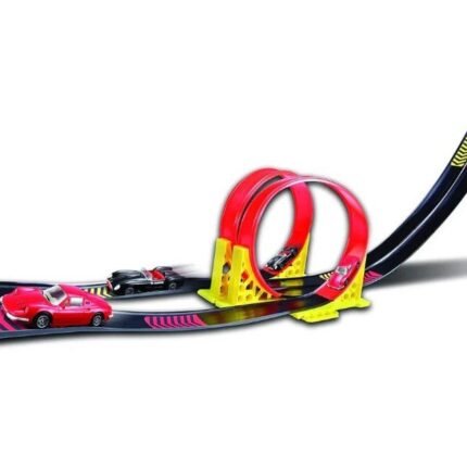 Bburago Ferrari Race & Play патека Dual Loop со 2 метални автомобили 1:43