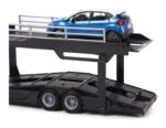 Bburago Mercedes-Benz Actros камион носач на автомобили 1:43, со автомобил – слика 4