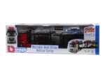 Bburago Mercedes-Benz Actros камион носач на автомобили 1:43, со автомобил – слика 5
