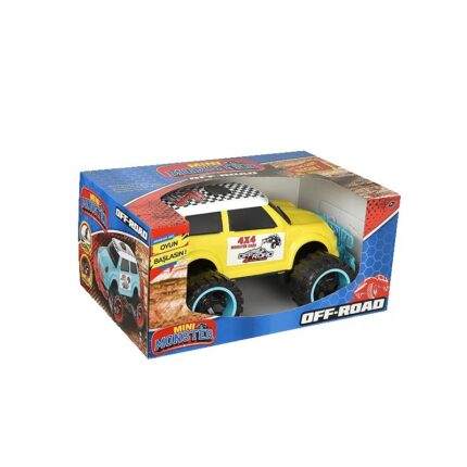 ÇLK Теренско автомобилче Mini Monster со големи тркала, во кутија