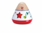Hape Дрвена музичка кутија што се врти Rotating Music Box, на навивање