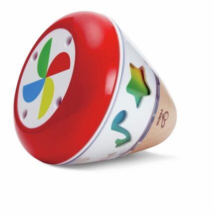 Hape Kuti muzikore rrotulluese prej druri Rotating Music Box, me kurdisje – foto 2