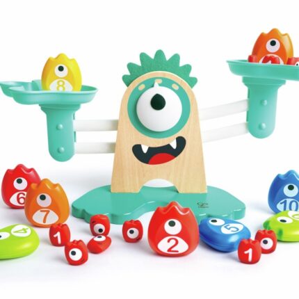 Hape Вага за учење математика Monster Math Scale, 22 дела