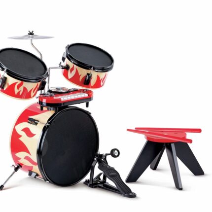 Hape Детски сет тапани Cool Beats со клавијатура и столче