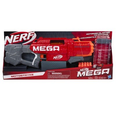 Nerf Моторизиран бластер Mega Motostryke со 10 стрелички