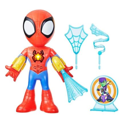 Marvel Spidey and His Amazing Friends фигура Спајди со светла и звуци, 25 cm